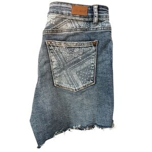 Judy Blue Bandanna Print Women’s Jean Cut Off Shorts 3” Inseam